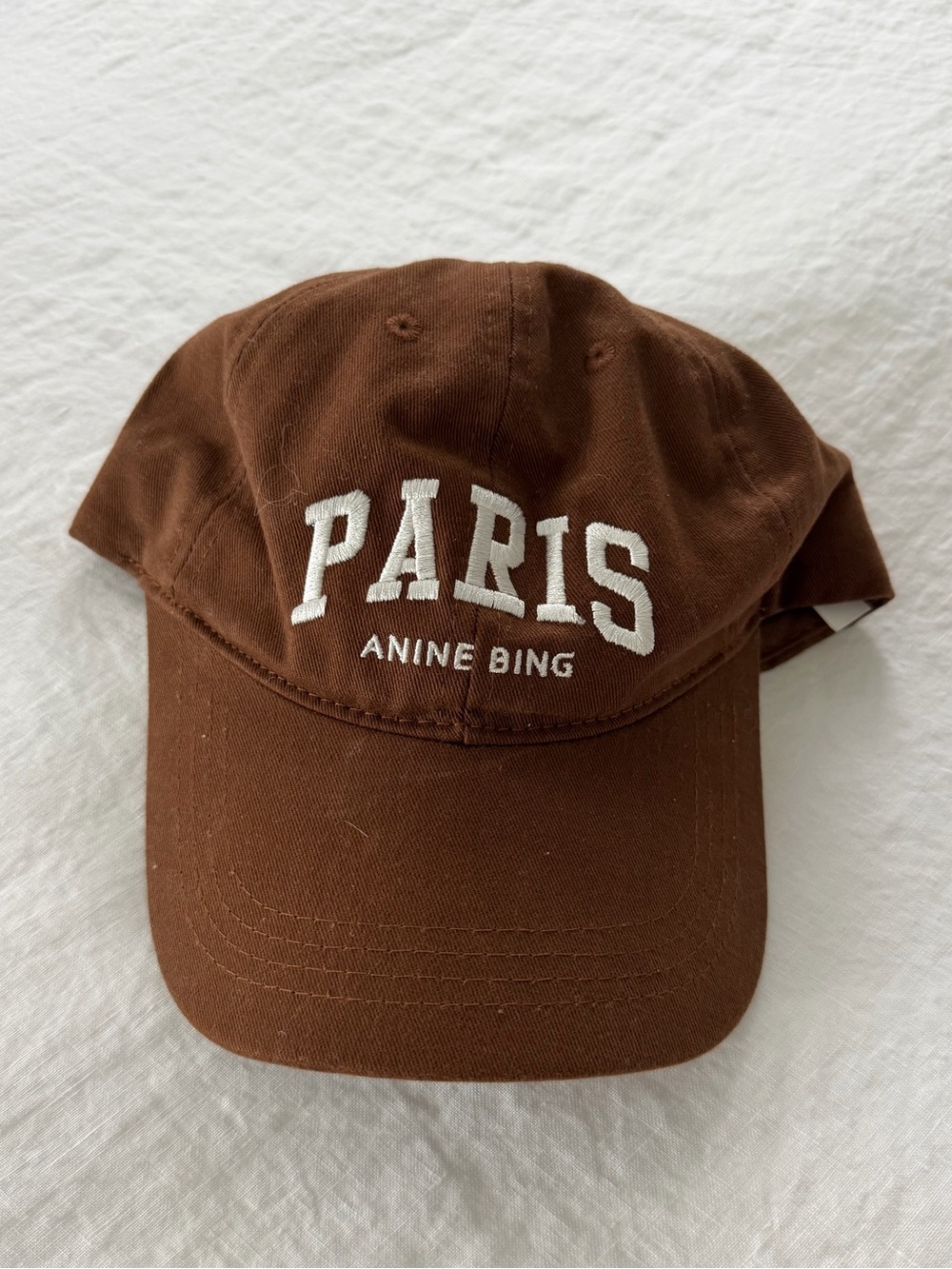 Anine Bing “Paris” Logo Cap